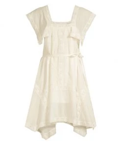 Rebecca Taylor Lace-Trim Minidress