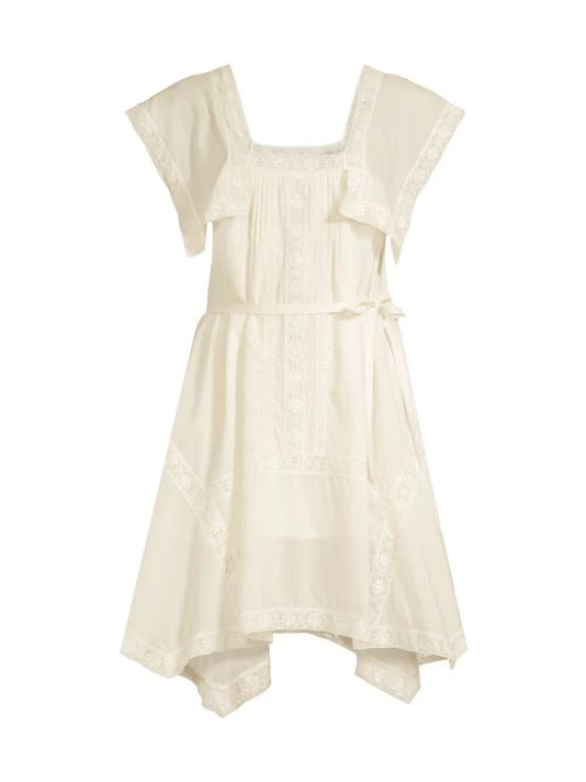 Rebecca Taylor Lace-Trim Minidress