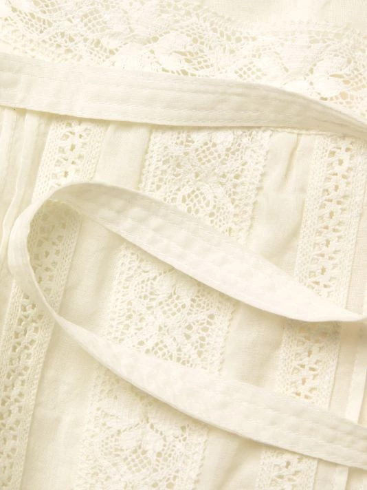 Rebecca Taylor Lace-Trim Minidress - Image 6