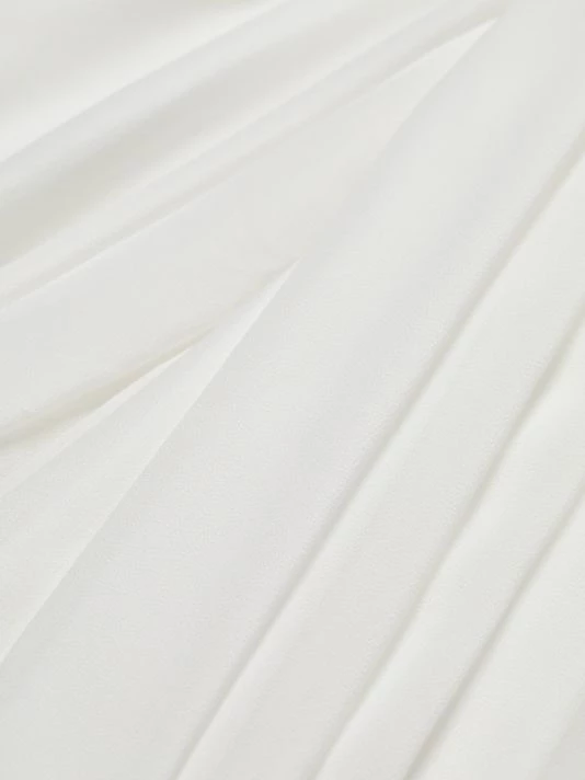 Badgley Mischka Georgette Draped Gown - Image 7