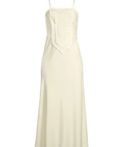 Rebecca Taylor Lace Patchwork Slip Dress