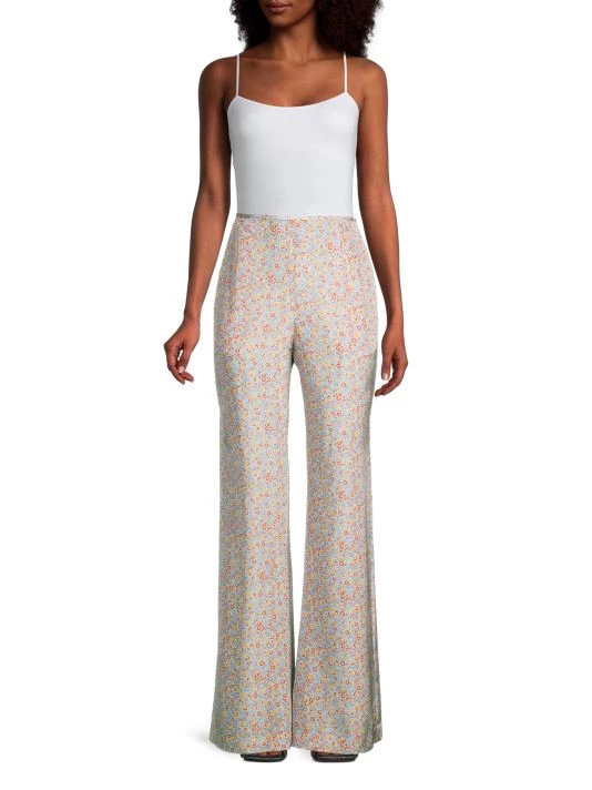 Rebecca Taylor Silk Pajama Pants - Image 2