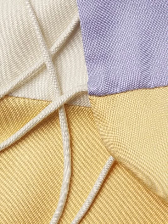 Rebecca Taylor Colorblocked Twill Camisole - Image 6