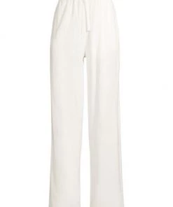 Rebecca Taylor Stretch-Linen Pajama Pants
