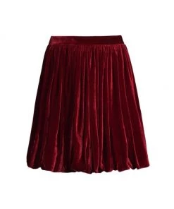 Rebecca Taylor Velvet Mini Skirt