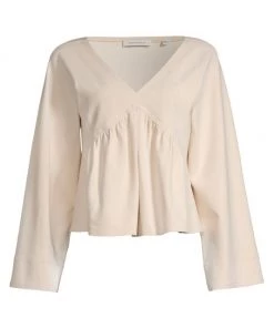 Rebecca Taylor Trapeze Pullover Top Navy