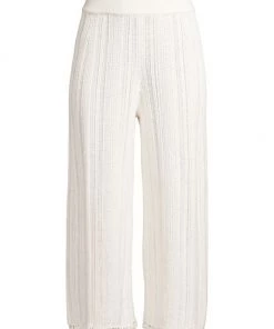 Rebecca Taylor Pleated Wide Leg Pants
