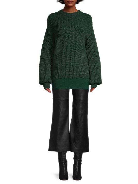 Rebecca Taylor Textured Wool-Blend Sweater - Image 2