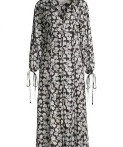 Rebecca Taylor Alicia Floral Midi-Dress