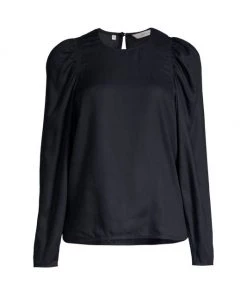 Rebecca Taylor Puff-Sleeve Top Bone