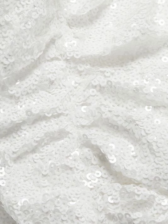 Badgley Mischka Belted Sequin Jacket - Image 7