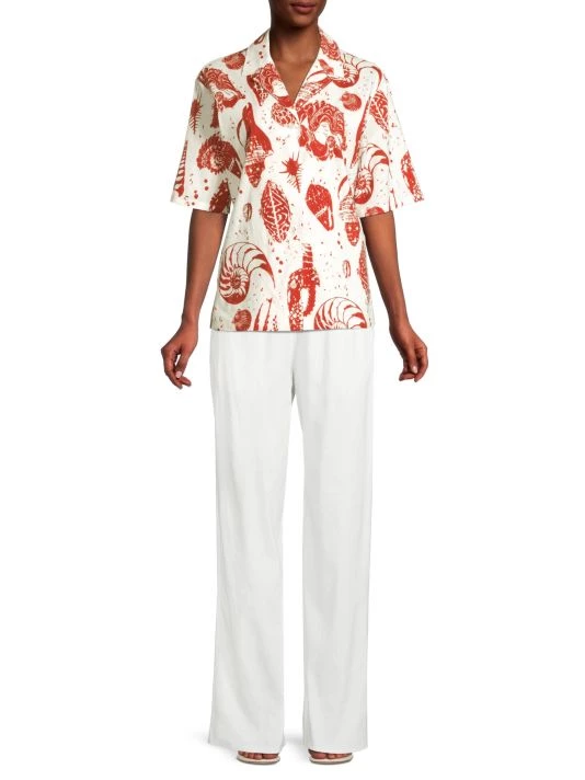 Rebecca Taylor Sea Shore Cabana Shirt - Image 2