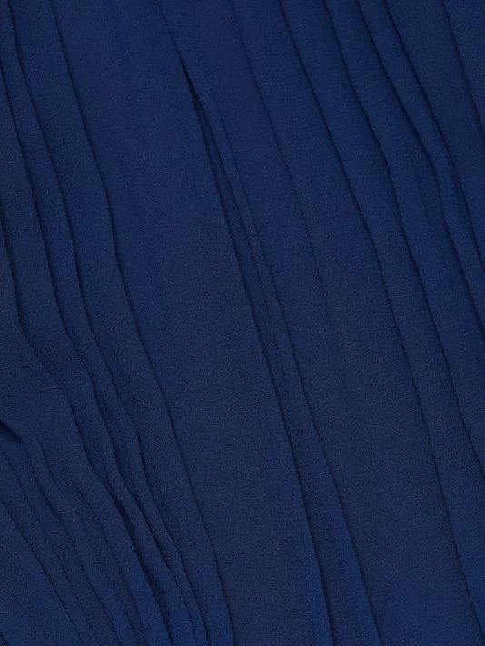 Badgley Mischka Ruffled-Trim Belted Gown - Image 7