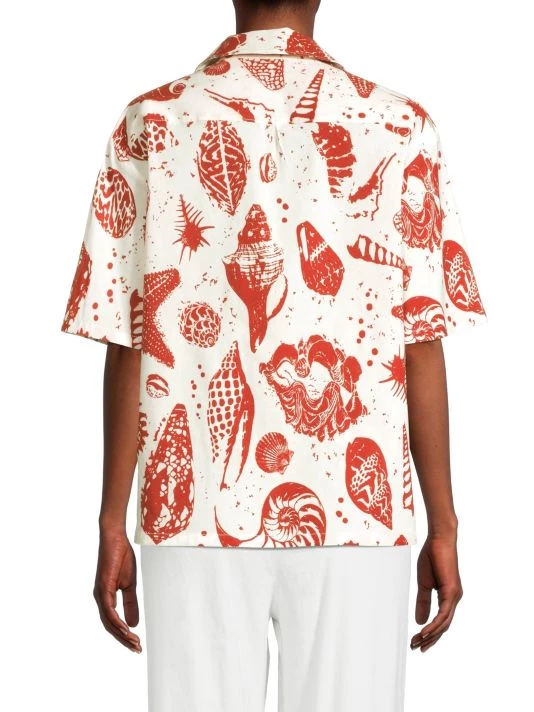 Rebecca Taylor Sea Shore Cabana Shirt - Image 5